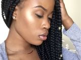 Hairstyles with Jumbo Braids Jumbo Box Braid Hairstyles