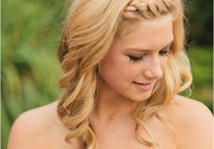 Hairstyles with One Braid In the Front 39 Romantic Beach Wedding Hairstyles Ideas Magment