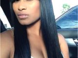 Hairstyles with Weave and Bangs Chinese Bangs Chinese Bang Sew In Black Women