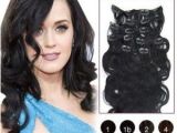 Hairstyles with Weave Clip Ins 38 Inch 7pcs Wavy Clip In Human Hair Extensions Clip80