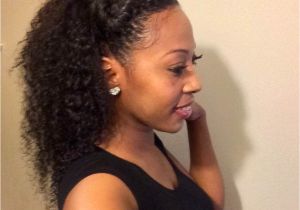 Hairstyles with Weave Clip Ins Brazillian Curly Clip Ins Quick Hairstyle