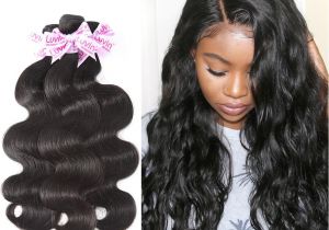 Hairstyles with Weave Extensions Luvin Brazilian Hair Weave Bundles Remy Hair 3 Bundles Lots Body