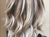 Hairstyles without Dying Roots Cool Icy ashy Blonde Balayage Highlights Shadow Root Waves and