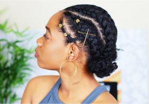 Hairstyles without Weave Cornrows On Natural Hair Protective Style No Weave