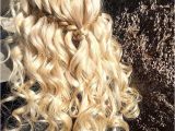 Half Braided Half Curly Hairstyles 31 Half Up Half Down Hairstyles for Bridesmaids