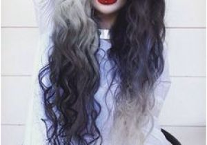 Half Dyed Hairstyles Tumblr 89 Best Half Dyed Hair Images On Pinterest