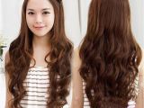 Half Straight Half Curly Hairstyles Half Curly Half Straight Hair Women Long Wavy Curly Half