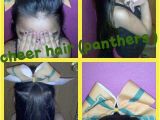 Half Up Cheer Hairstyles Cheer Hair Half Up Half Down Bump Cheerleading