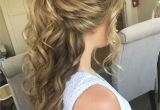 Half Up Curly Hairstyles Medium Hair Find Out Full Gallery Of Wonderful Half Updos for Medium Hair