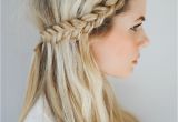 Half Up Hairstyles for Greasy Hair Front Row Braid Tutorial Tutorials & Tips