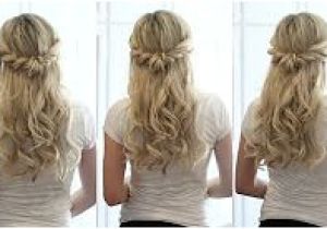 Half Up Hairstyles Youtube Bridal Hair Tutorial Half Up Half Down