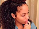 Half Up Half Down Hairstyles On Natural Hair 96 Best Ninja Bun Half Up Half Down Images