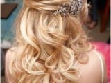 Half Up Half Down Hairstyles On Pinterest Half Updo Hairstyles for Prom Half Up Half Down Prom Hairstyles