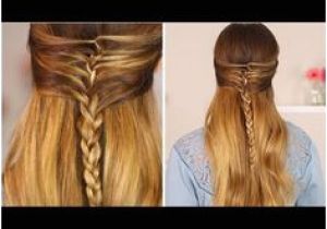 Half Up Half Down Hairstyles On Youtube 182 Best Hair Tutorials Images