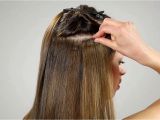 Half Up Half Down Hairstyles On Youtube How to attach Clip On Hair Extensions