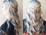 Half Up Half Down Prom Hairstyles Back View Braided Half Up Half Down Hair We â¤ This