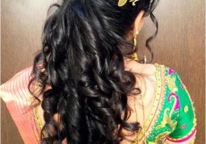 Half Up Half Down Prom Hairstyles Back View Indian Bridal Hairstyle Dulhan Latest Hairstyles for Wedding