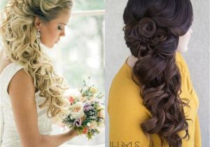 Half Up Half Down Side Wedding Hairstyles Classy Choice Of Half Up and Half Down Wedding Hairstyles