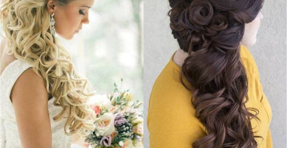 Half Up Half Down Side Wedding Hairstyles Classy Choice Of Half Up and Half Down Wedding Hairstyles