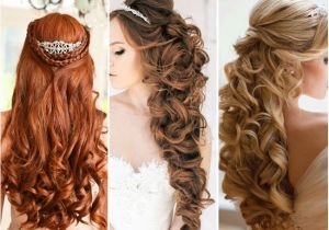 Half Up Half Down Side Wedding Hairstyles top 4 Half Up Half Down Wedding Hairstyles