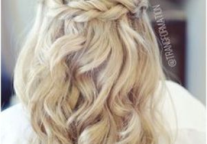 Half Up Party Hairstyles 114 Best Half Up Half Down with Braids Images