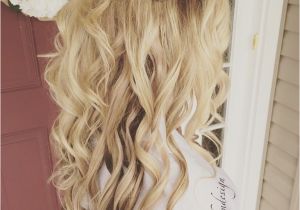 Half Up Romantic Hairstyles Pin by Shelby Brochetti On Hair Pinterest