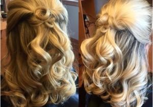 Half Updo Hairstyles for Long Curly Hair 50 Ravishing Mother Of the Bride Hairstyles