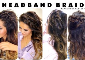 Half Updo Hairstyles for Long Hair Step by Step 7 Headband Braid Hairstyles Braided Half Updo Hair Tutorial
