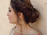 Half Updo Hairstyles for Saree Bun It Up Like Kareena Kareena Pinterest