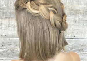 Half Updo Hairstyles for Short Length Hair 31 Half Up Half Down Prom Hairstyles