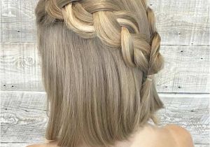 Half Updo Hairstyles for Shoulder Length Hair 31 Half Up Half Down Prom Hairstyles