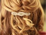 Half Updo Hairstyles for Shoulder Length Hair Wedding Hairstyles Half Up Half Down Medium Length