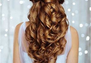 Half Updo Hairstyles for Weddings 25 Elegant Half Updo Wedding Hairstyles Crazyforus