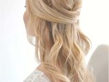 Half Updo Hairstyles for Weddings 25 Elegant Half Updo Wedding Hairstyles Crazyforus