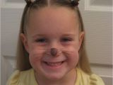 Halloween Hairstyles for Little Girls Cat Ears Using Your Own Hair Kids Hair Pinterest