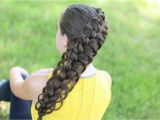 Hard Braid Hairstyles Diagonal French Loop Braid Cute Braid Hairstyles