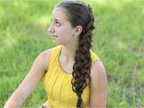 Hard Braid Hairstyles Diagonal French Loop Braid Cute Braid Hairstyles