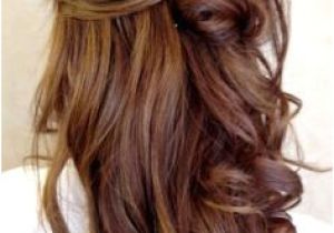 Homecoming Hairstyles Half Up Straight 611 Best Prom Hairstyles Images