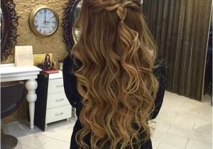 Homecoming Hairstyles Half Up Straight Braided Half Updo Hairstyles In 2018 Pinterest