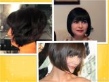 How to Cut A Bob Haircut at Home How to Cut Hair at Home Do A Short Stacked Chin Length
