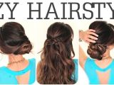 How to Do A Easy Hairstyle for School 6 Easy Lazy Hairstyles