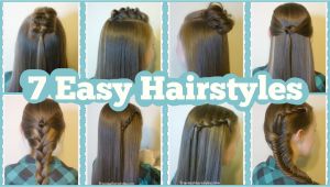 How to Do A Easy Hairstyle for School 7 Quick & Easy Hairstyles for School Hairstyles for