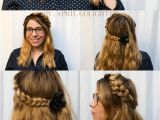 How to Do Braided Crown Hairstyles Half Up Crown Braid Tutorial Pinterest