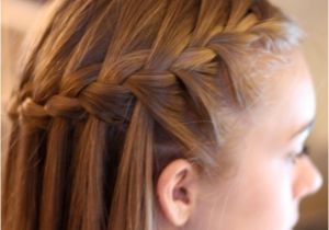 How to Do Cute Braided Hairstyles Waterfall Braid Cute Braided Hairstyle for 2014 Pretty