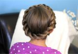 How to Do Cute Hairstyles for Girls Crown Rope Twist Braid Updo Hairstyles