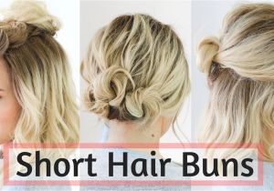 How to Do Cute Hairstyles for Medium Hair Quick Bun Hairstyles for Short Medium Hair Hair