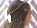 How to Do Cute Little Girl Hairstyles Infinity Braid Tieback Back to School Hairstyles