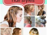 How to Do Easy Braided Hairstyles 25 Easy Hairstyles with Braids Six Sisters Stuff