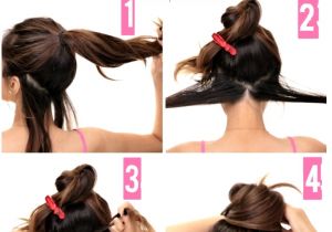 How to Do Easy Bun Hairstyles 21 Quick Lazy Girl Hairstyles Tutorial London Beep