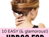 How to Do Easy Hairstyles for Medium Length Hair 10 Easy & Glamorous Updos for Medium Length Hair